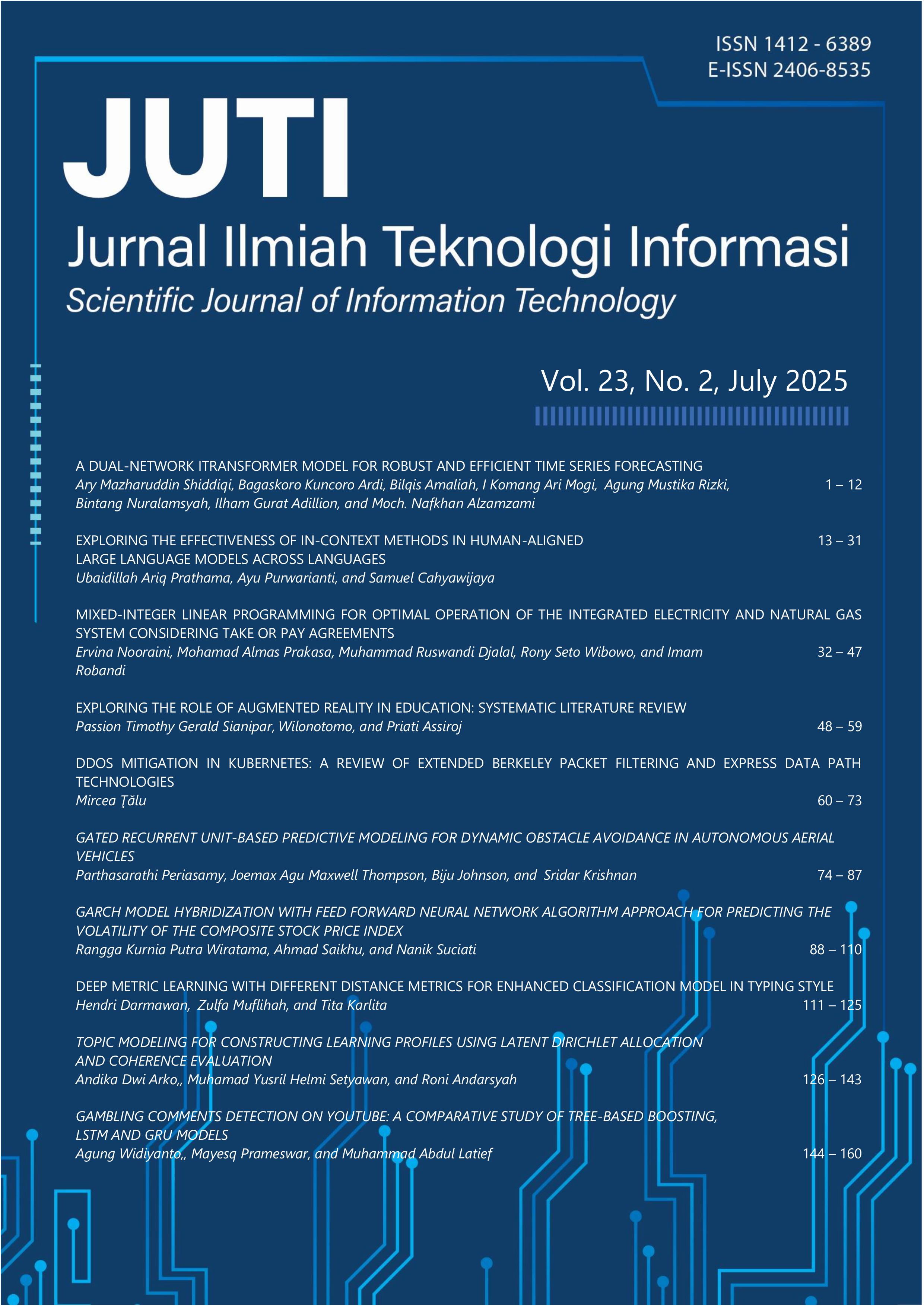 					View Vol.23, No.2, July 2025
				